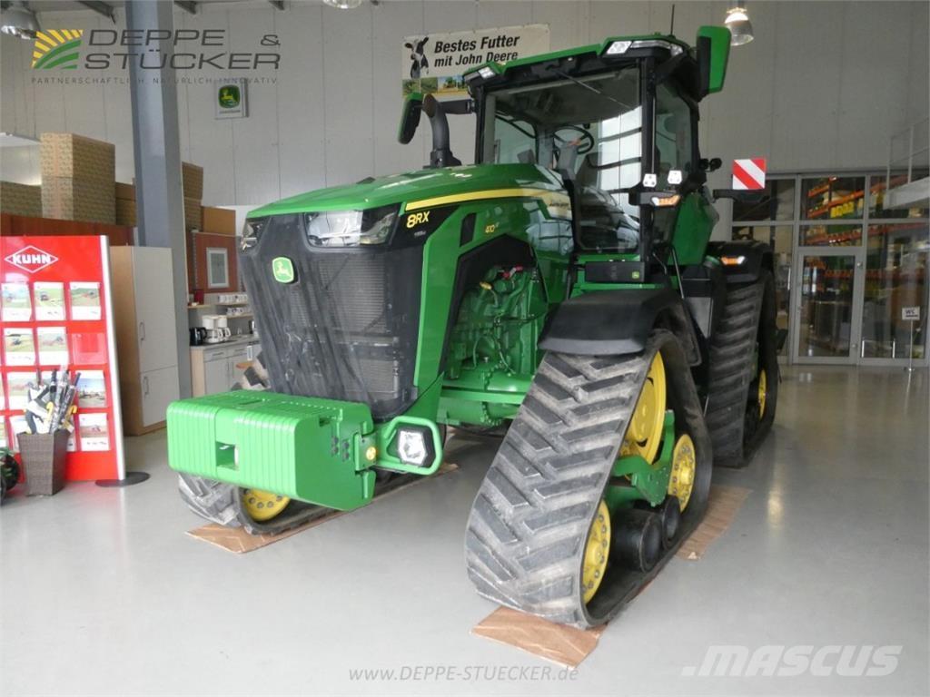 John Deere 8RX 410 Pásové žeriavy