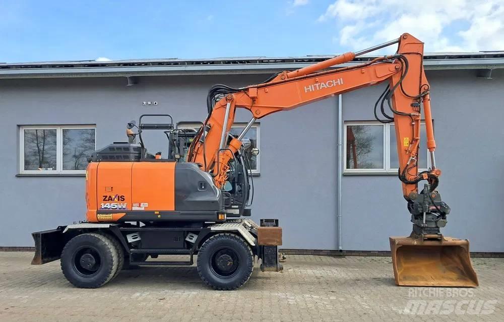 Hitachi ZX 145 W-6 Kolesové rýpadlá