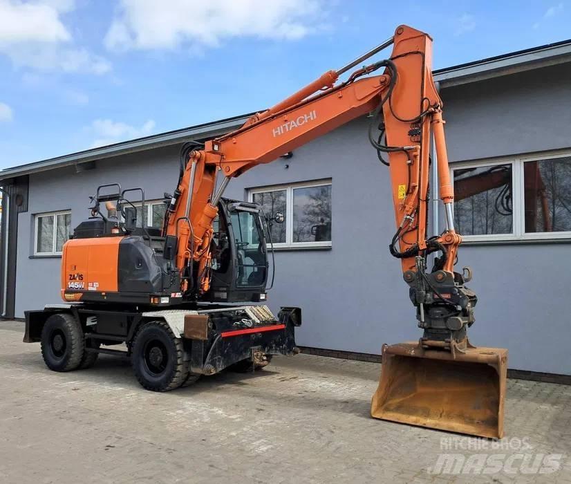 Hitachi ZX 145 W-6 Kolesové rýpadlá