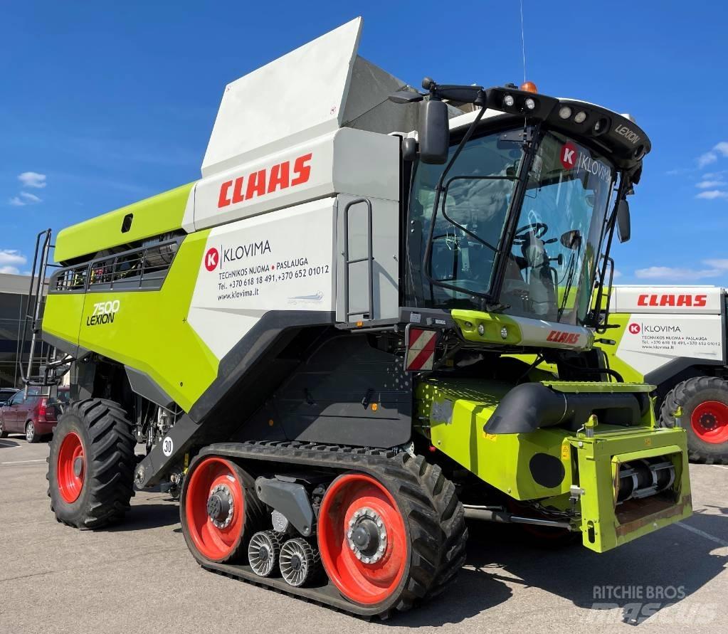 CLAAS Lexion 7500 TT Kombinované zberacie stroje