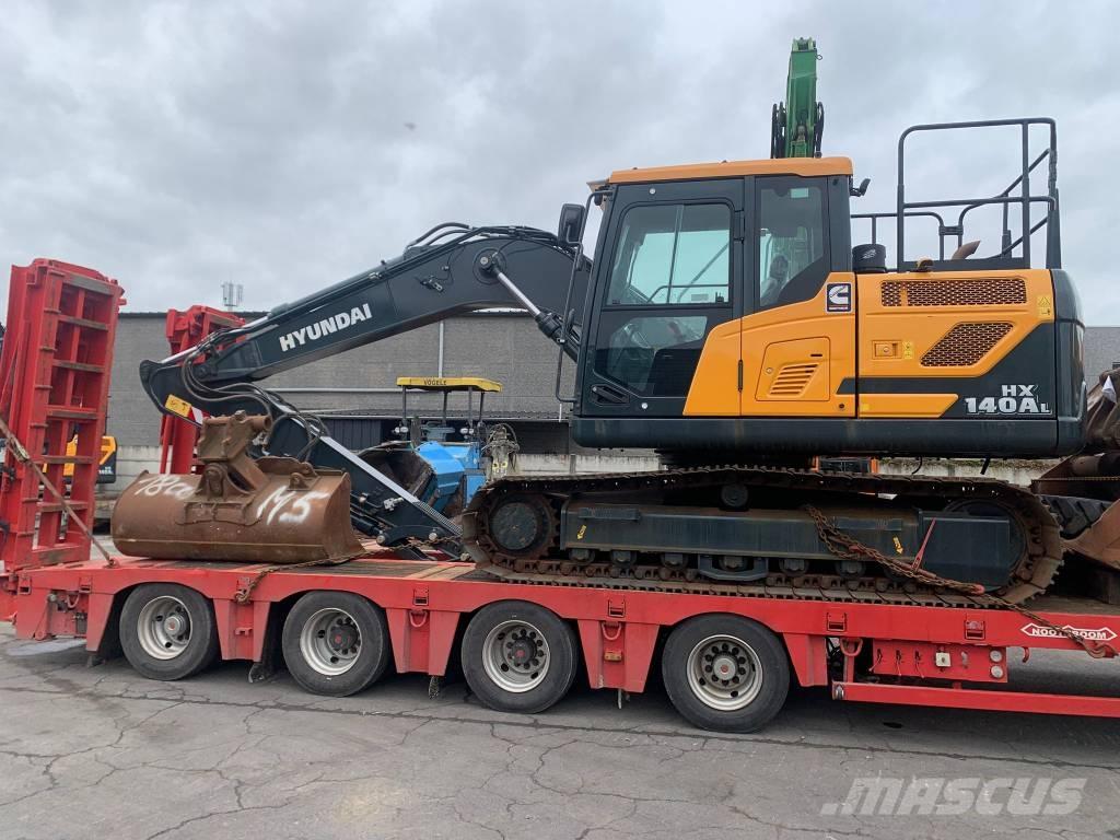 Hyundai HX 140 AL Pásové rýpadlá