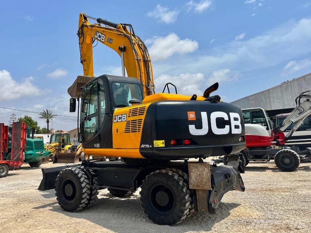 JCB JS 175 W Kolesové rýpadlá
