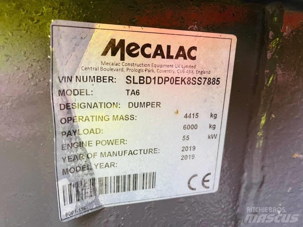 Mecalac TA 6 Stavebné sklápače