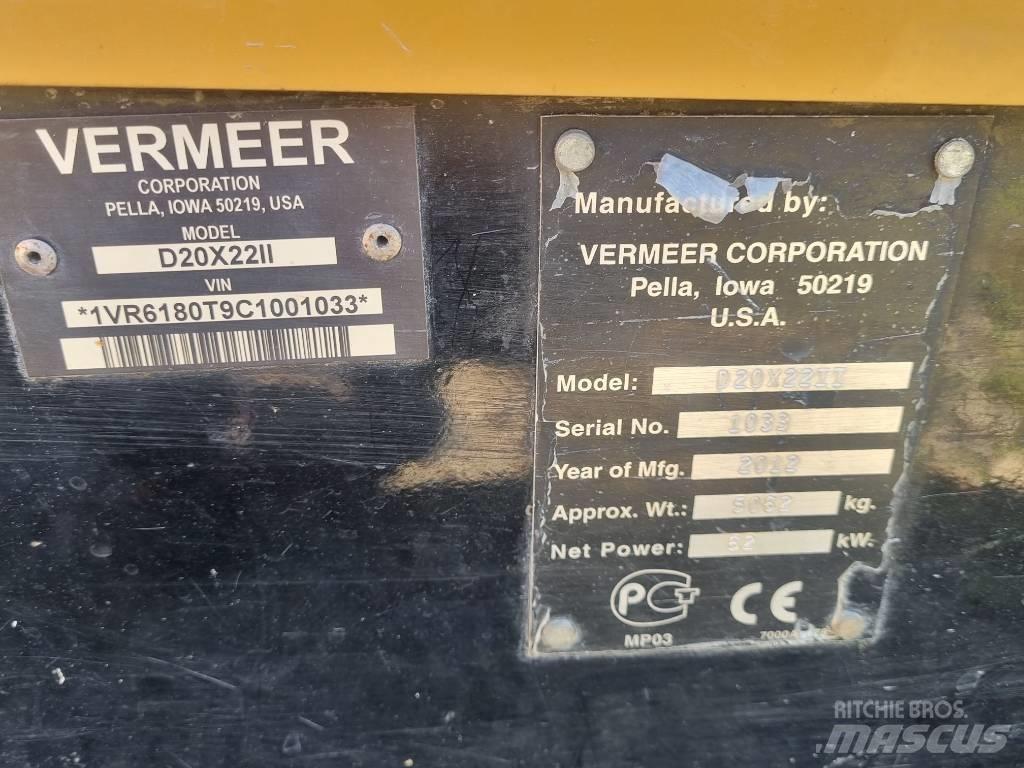 Vermeer D20x22II Horizontálne vŕtacie zariadenie
