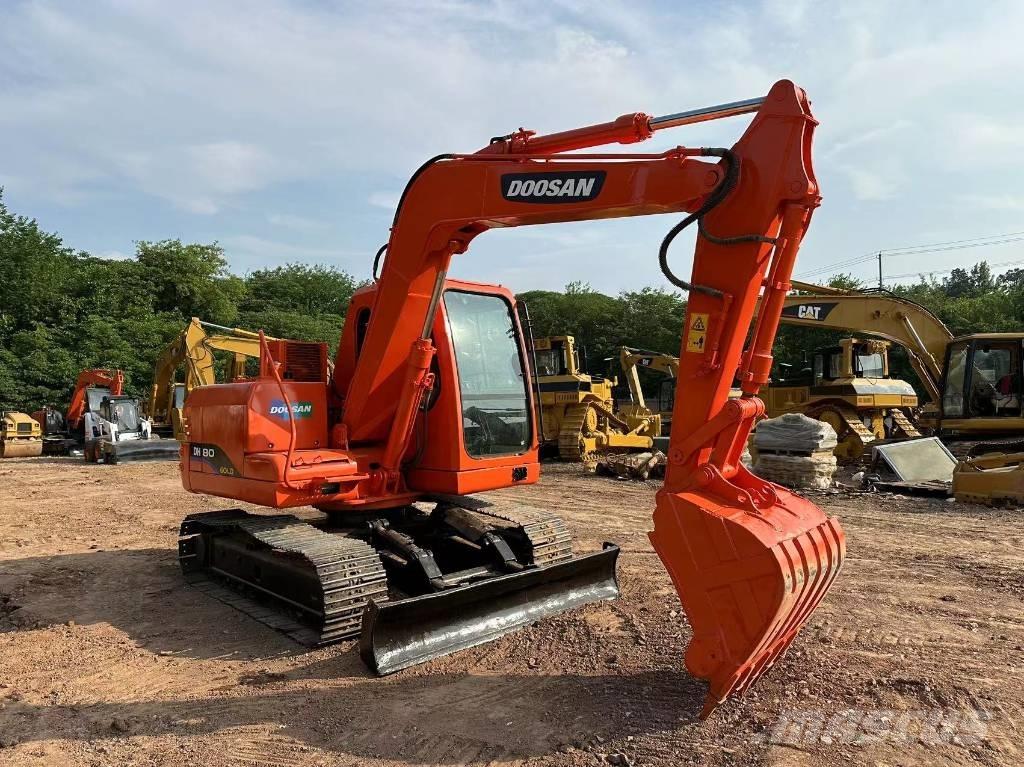 Doosan DH 80 Midi rýpadlá 7 t - 12 t