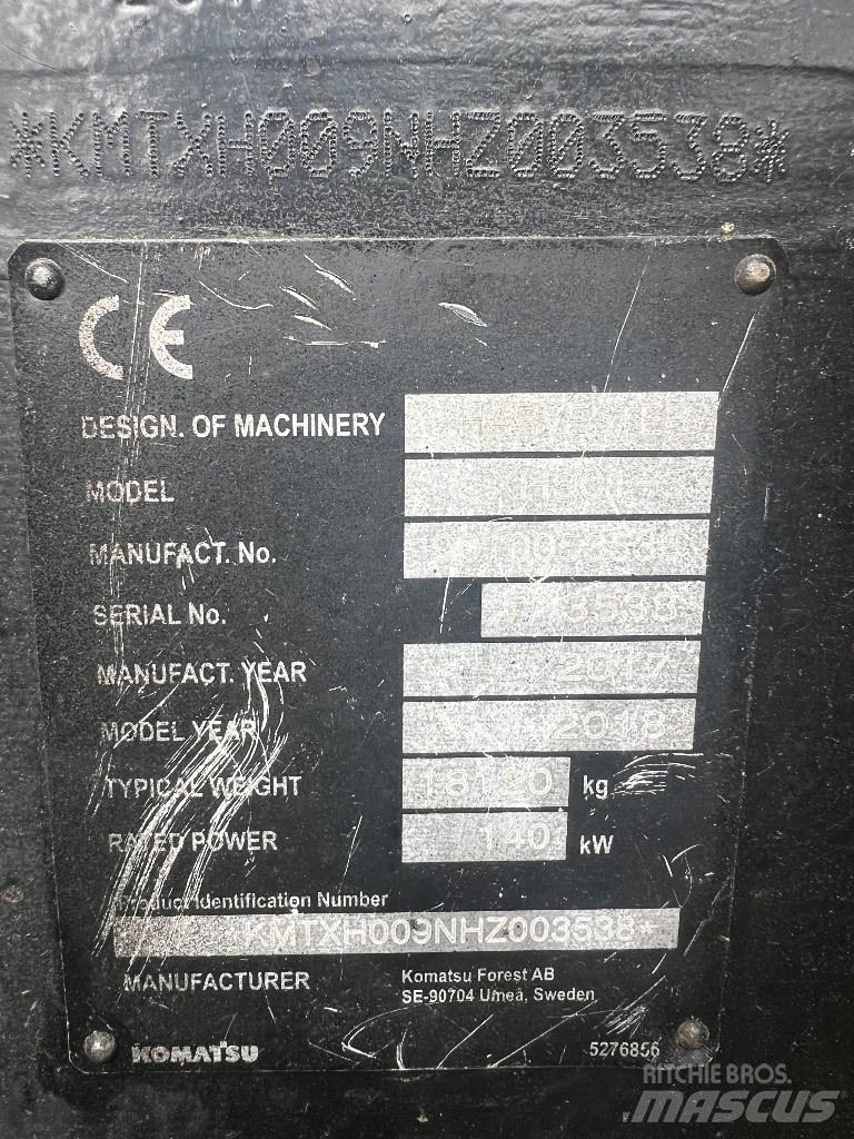 Komatsu 901 Harvestory