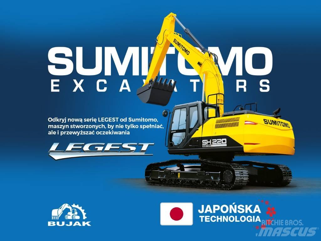 Sumitomo SH220LC Pásové rýpadlá