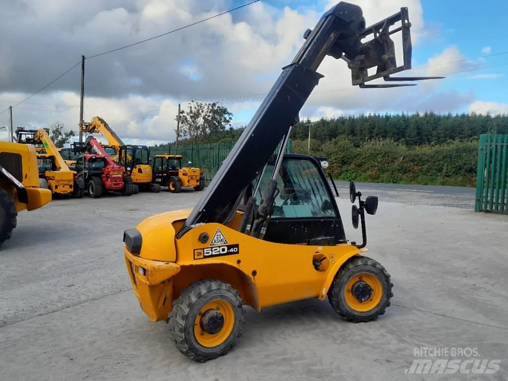 JCB 520-40 Teleskopické nakladače pre poľnohospodárstvo