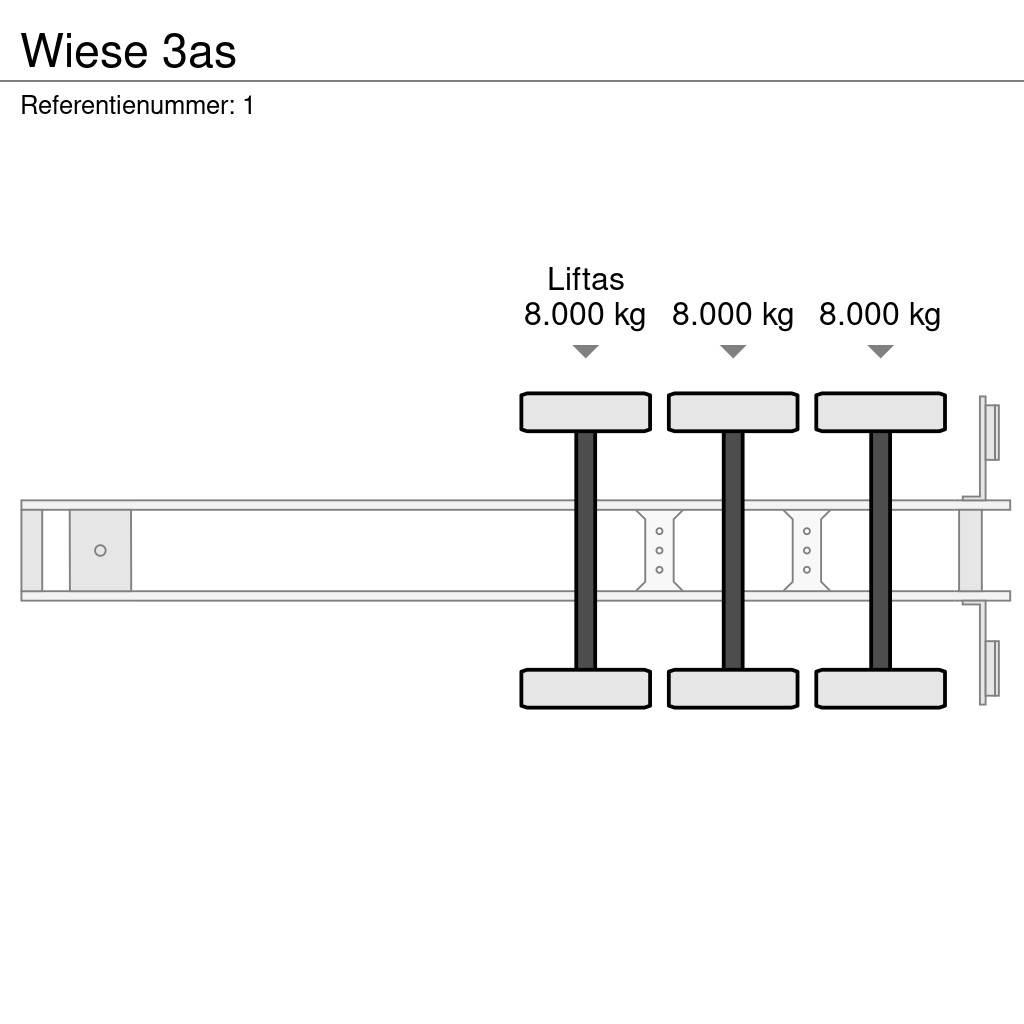 Wiese 3as Valníkové návesy/Návesy sa sklápacím bočnicami
