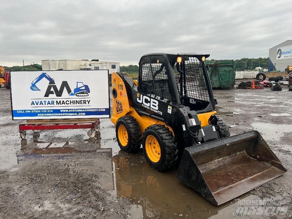 JCB 170 Robot Šmykom riadené nakladače