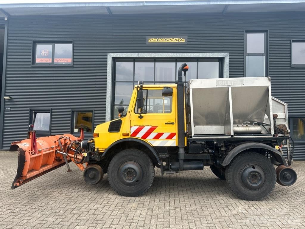 Unimog U1400 Rail Posýpače soli a piesku