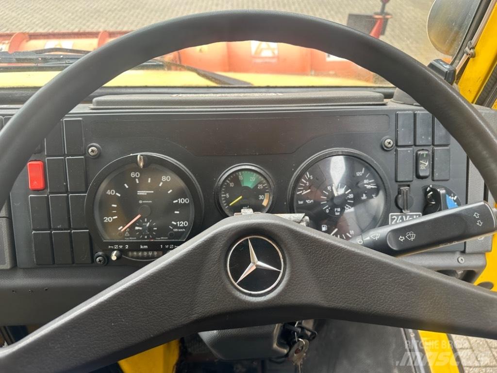 Unimog U1400 Rail Posýpače soli a piesku