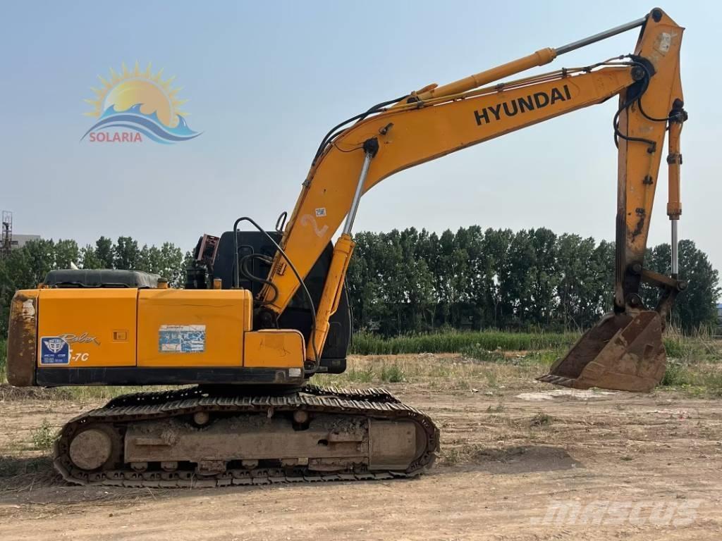 Hyundai Robex 215-7C Pásové rýpadlá