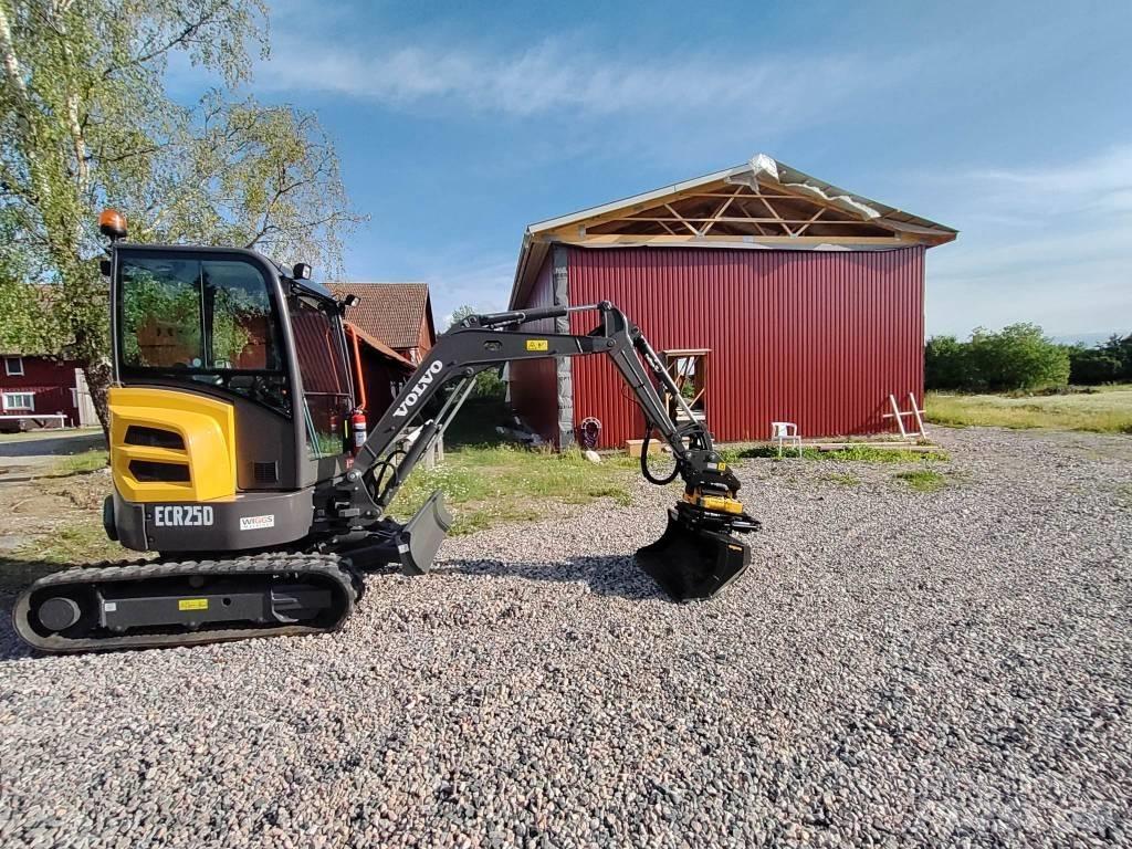 Volvo ECR 25 D Mini rýpadlá < 7t