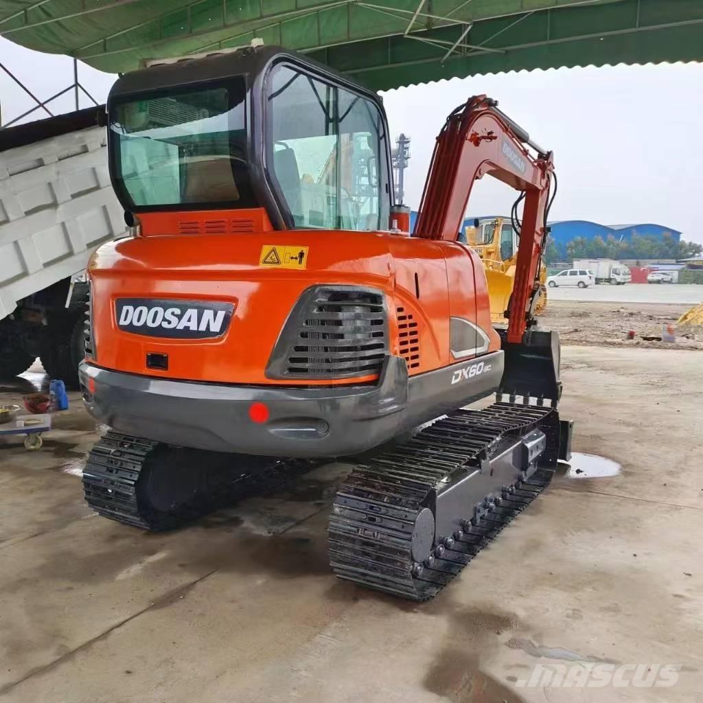 Doosan DX 60 Mini rýpadlá < 7t