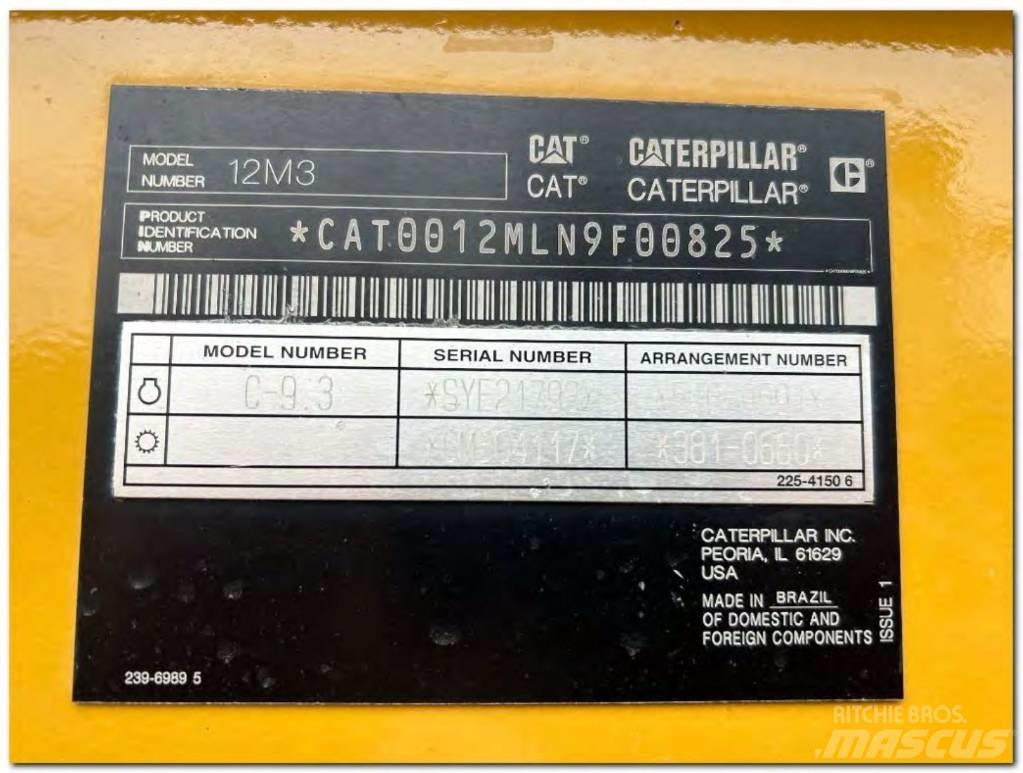 CAT 12 M 3 Grejdery