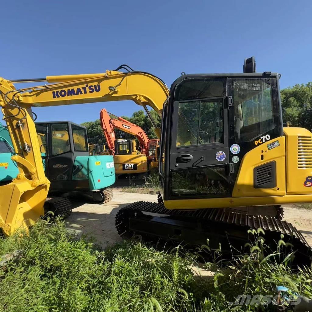 Komatsu PC 70 Pásové rýpadlá