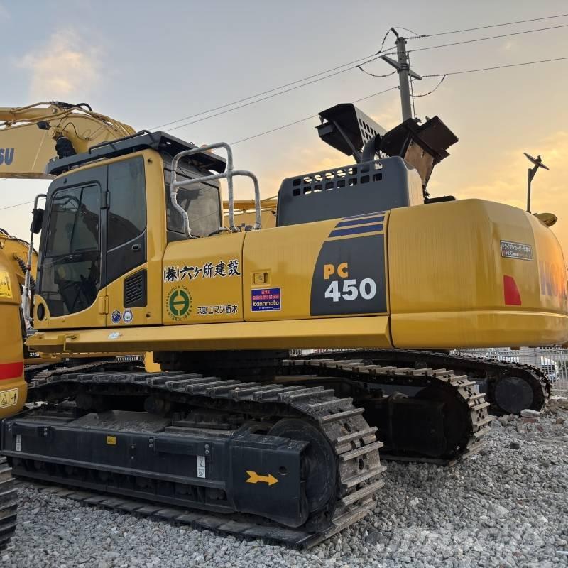 Komatsu PC 450 Pásové rýpadlá