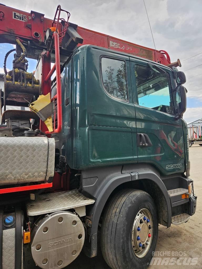 Scania R 560 Nákladné vozidlá na prepravu dreva