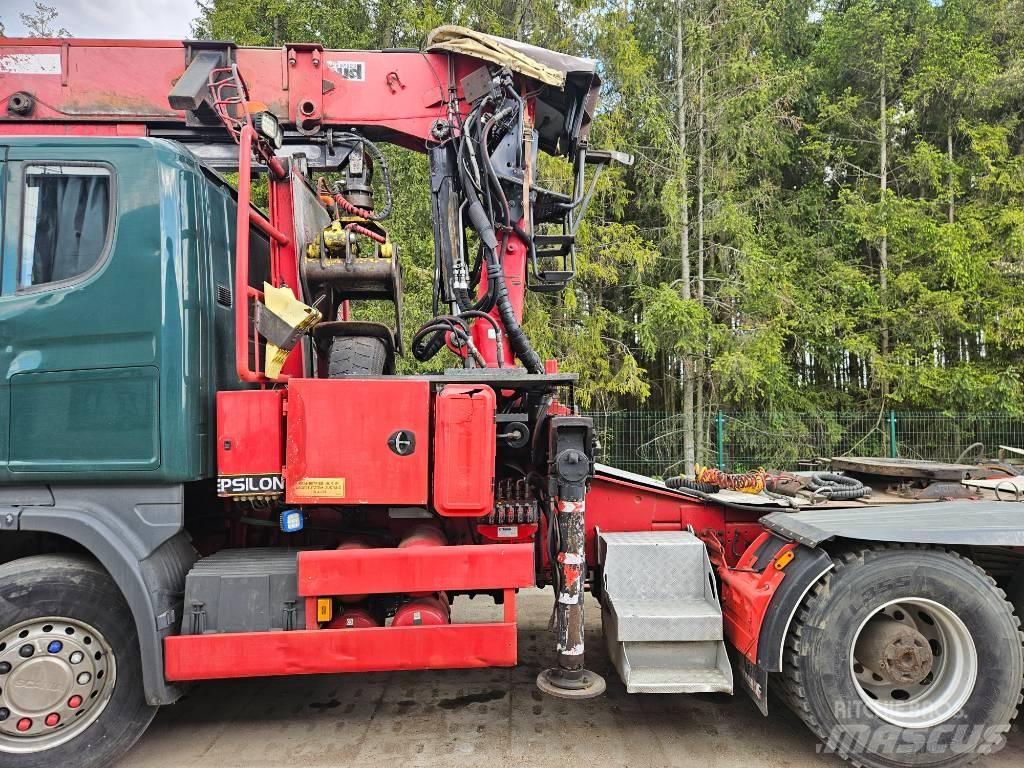 Scania R 560 Nákladné vozidlá na prepravu dreva
