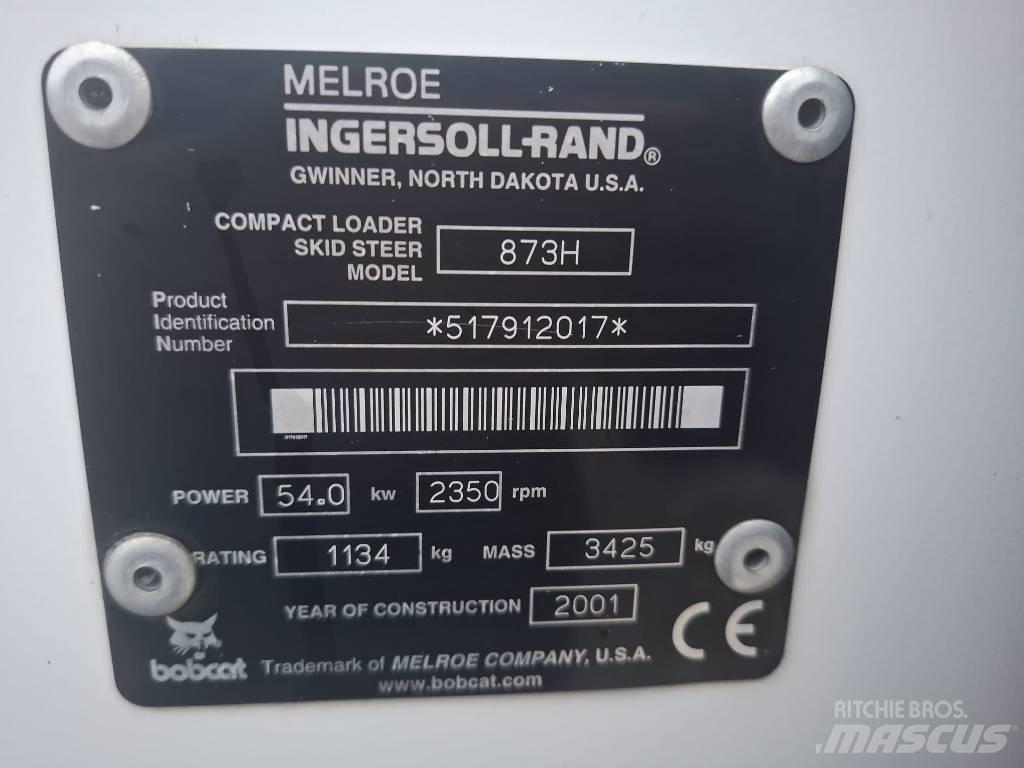 Bobcat 873H Šmykom riadené nakladače
