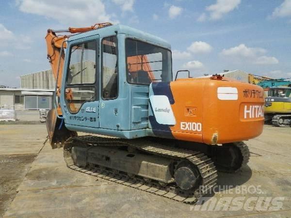 Hitachi EX100-3 Pásové rýpadlá
