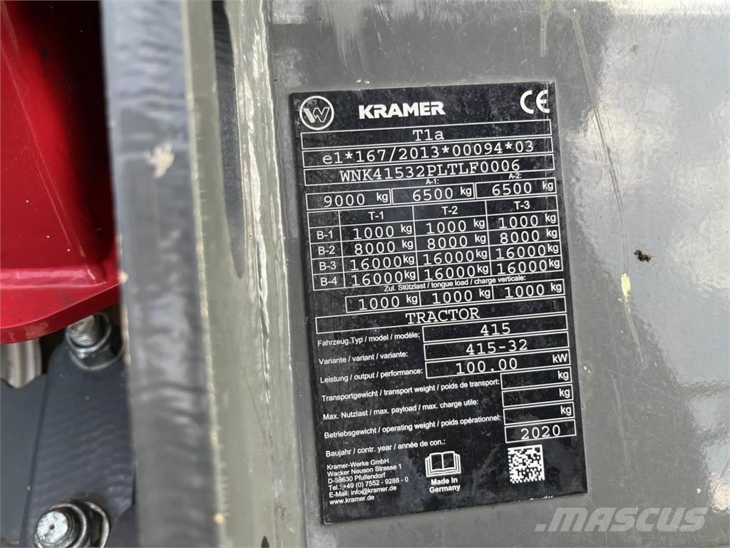 Kramer KT356 Teleskopické nakladače pre poľnohospodárstvo