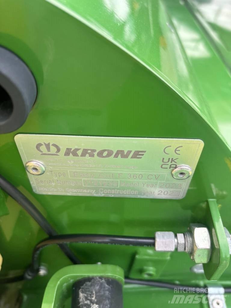 Krone F 360CV Žací stroj-kondicionér