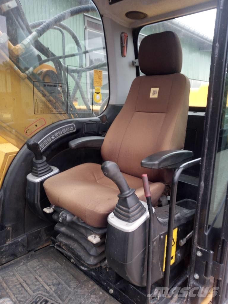 JCB JS260 JS240 Pásové rýpadlá