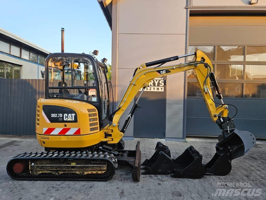 CAT 302.7 D CR Mini rýpadlá < 7t