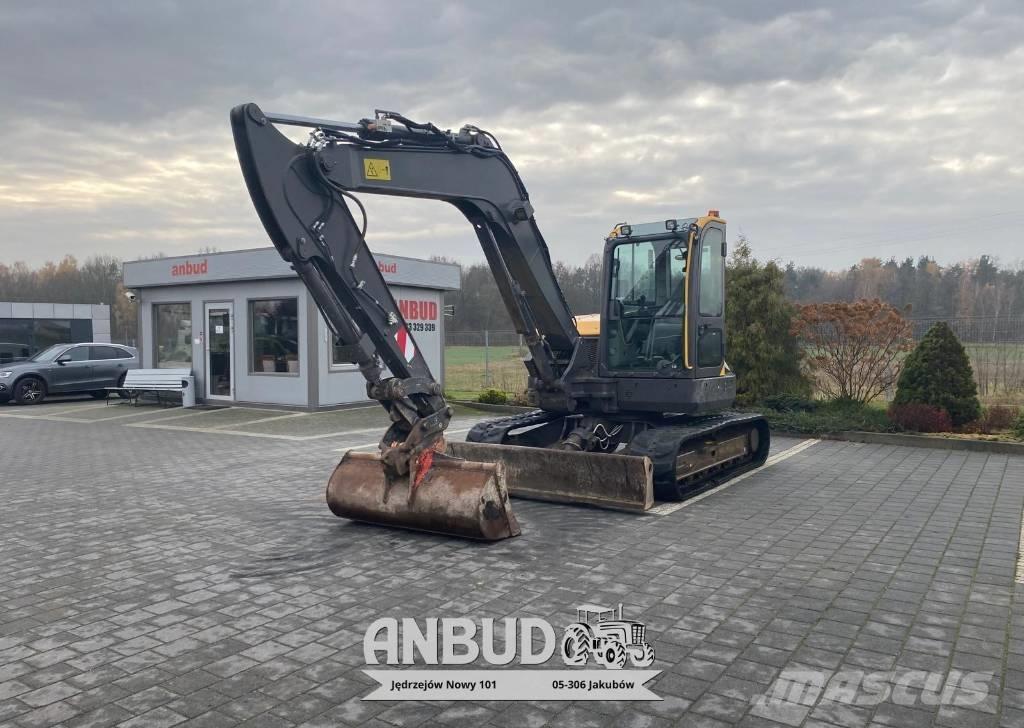 Volvo ECR 88 D Pásové rýpadlá