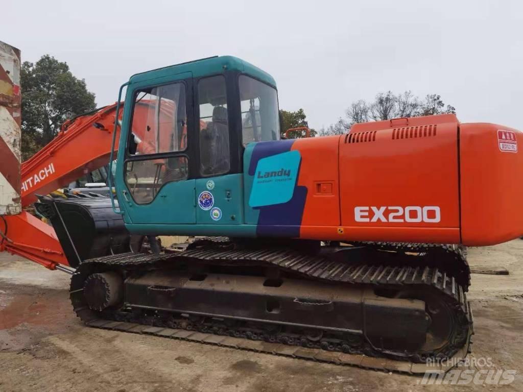 Hitachi EX 200 Pásové rýpadlá