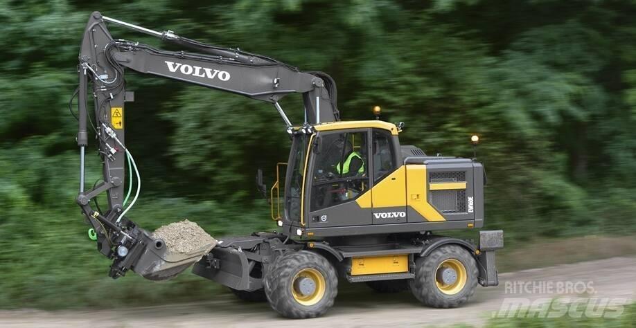 Volvo EW 160 Kolesové rýpadlá