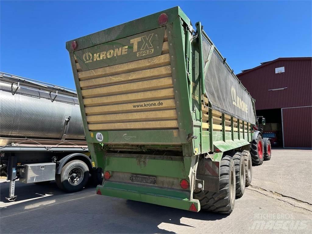 Krone TX 560D Obilné návesy