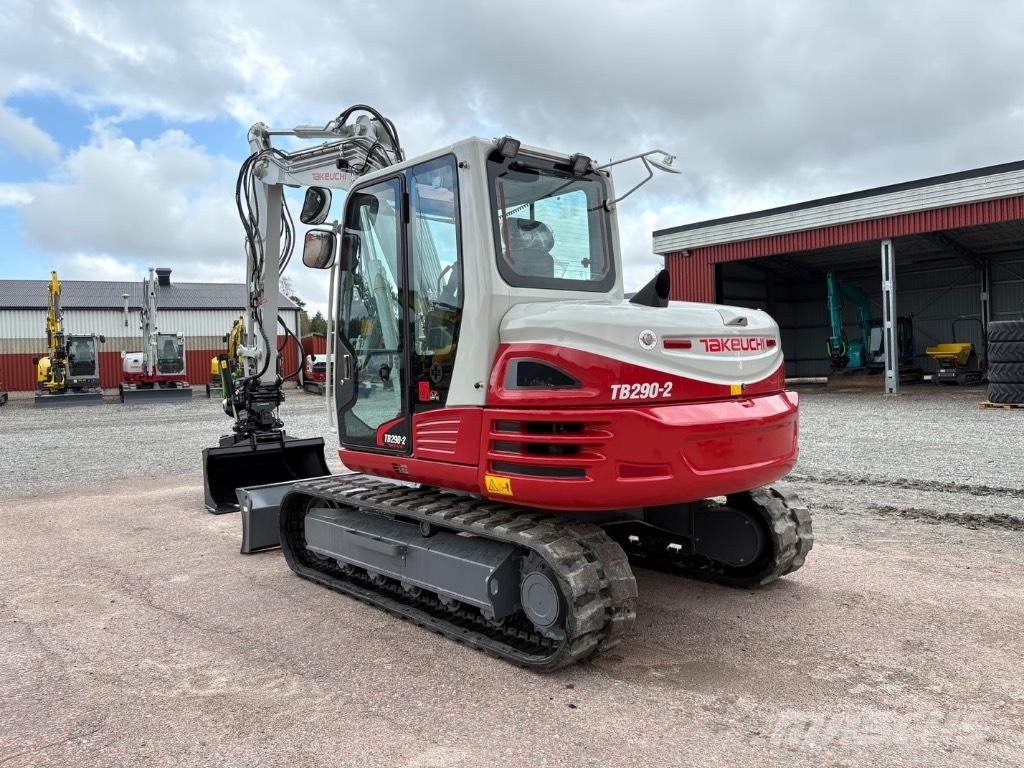 Takeuchi TB290 Midi rýpadlá 7 t - 12 t
