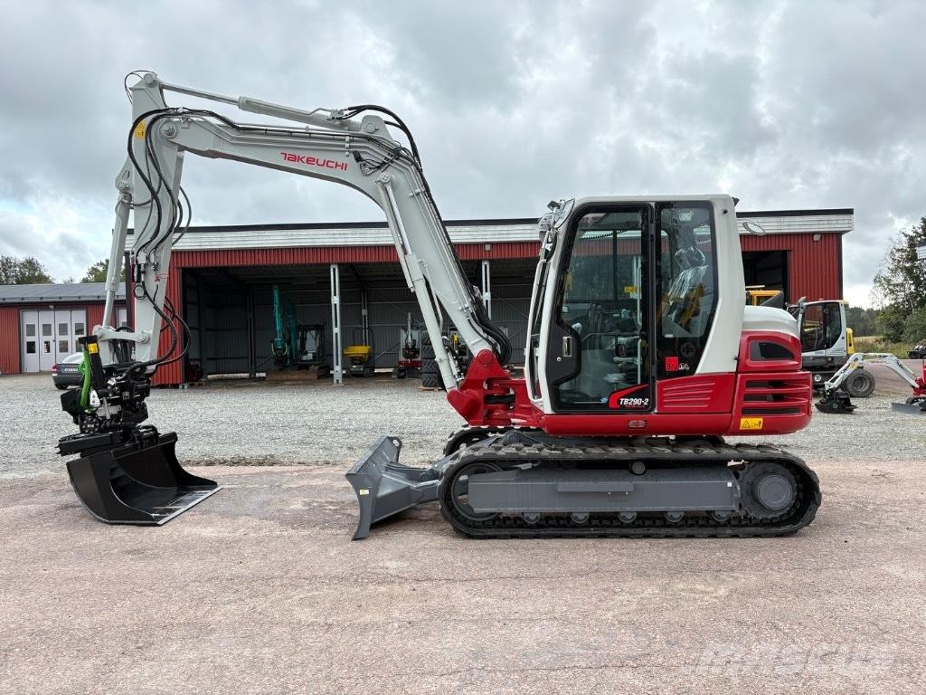 Takeuchi TB290 Midi rýpadlá 7 t - 12 t