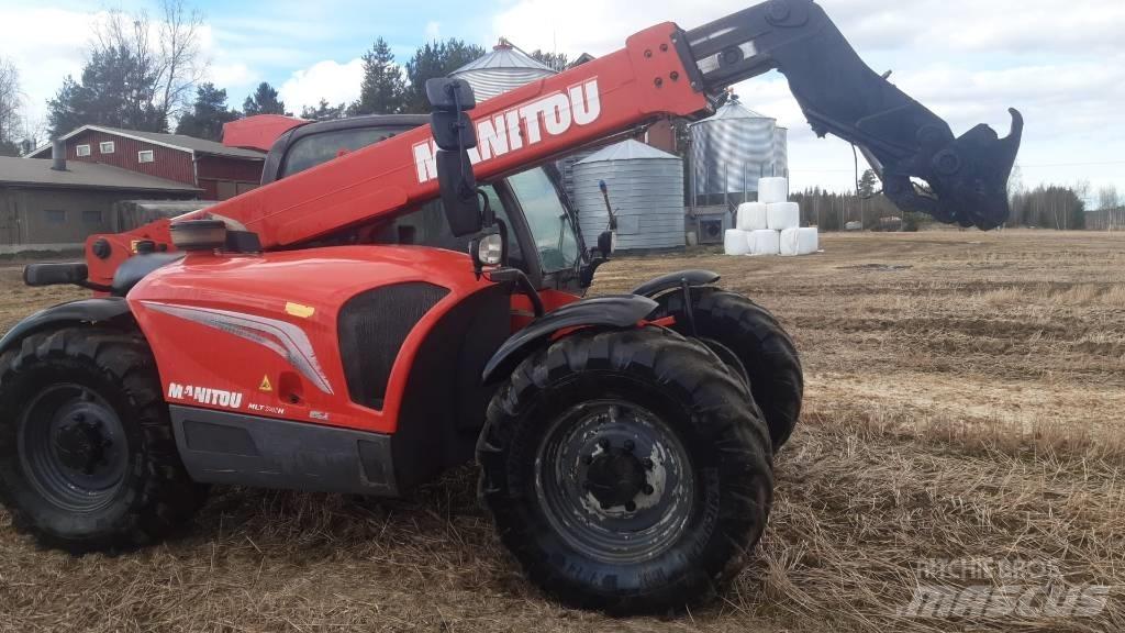 Manitou 741 Teleskopické nakladače pre poľnohospodárstvo