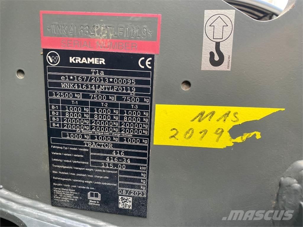 Kramer KT557 Teleskopické manipulátory
