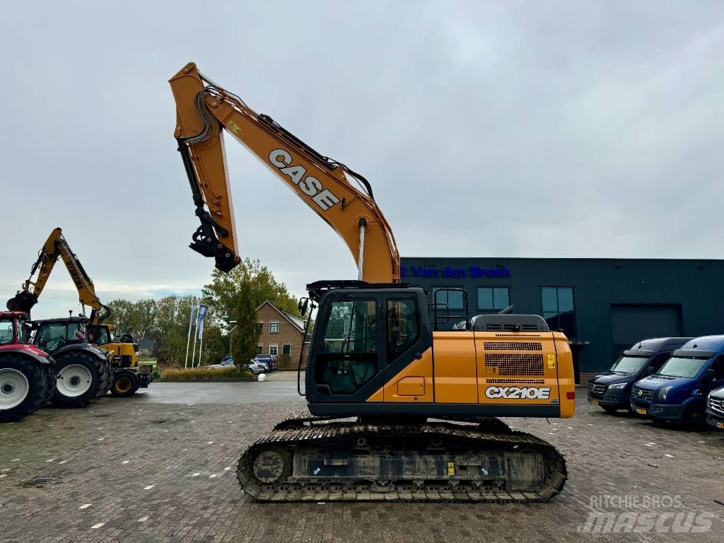 CASE CX210E Pásové rýpadlá
