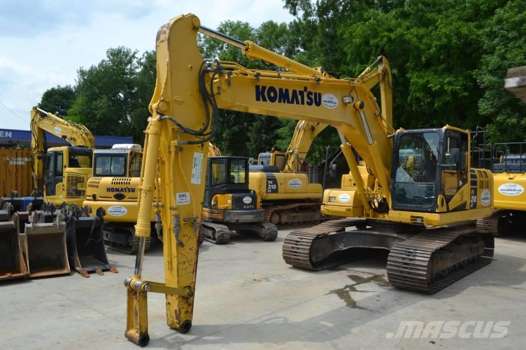 Komatsu PC 210 LC-11 Pásové rýpadlá