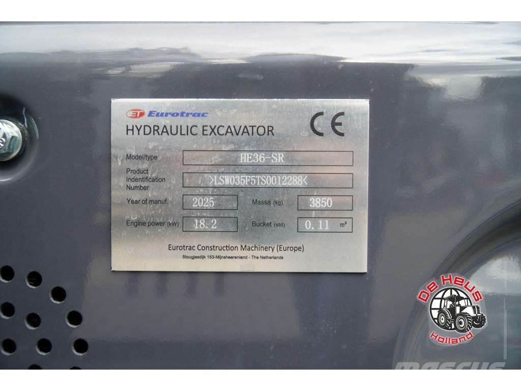 Eurotrac HE36SR Špeciálne bagre