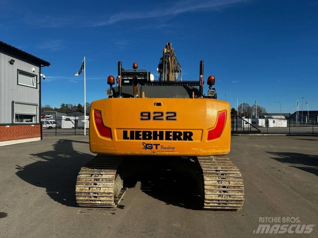 Liebherr 922 Pásové rýpadlá