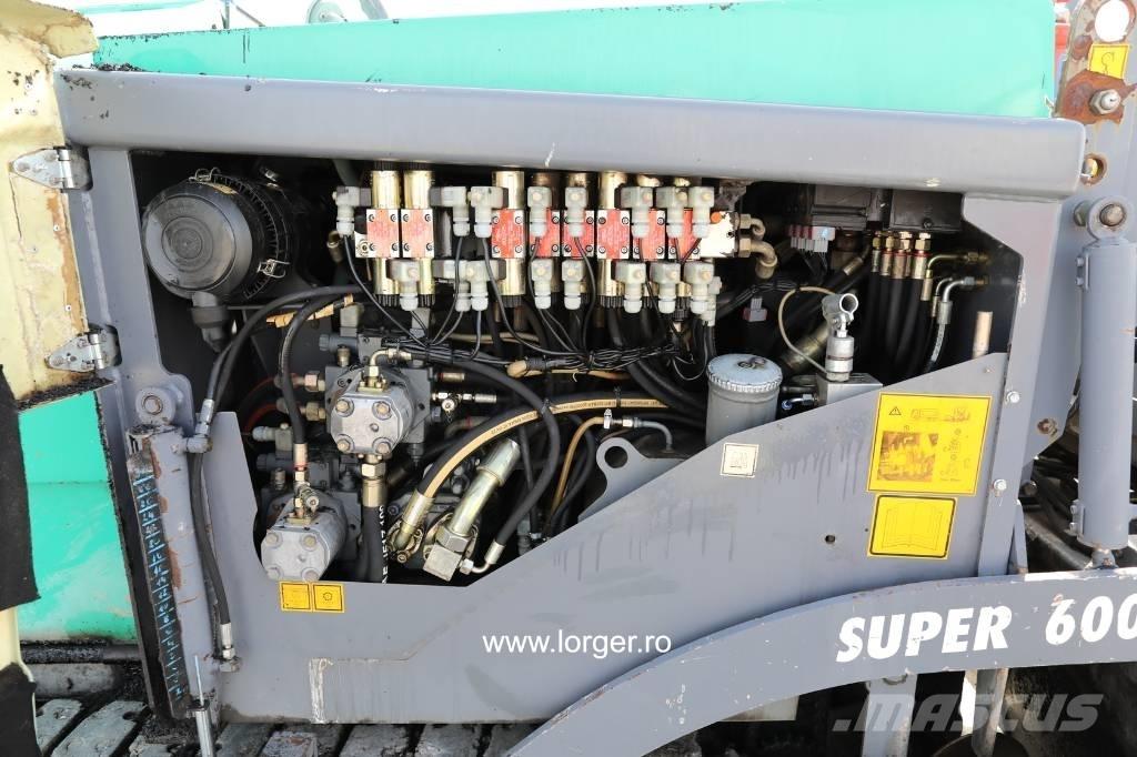 Vögele Super 600 Finišéry