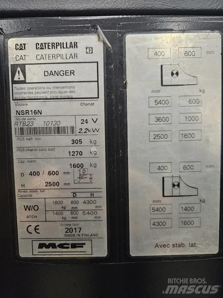 CAT NSR16N Samohybné vozíky
