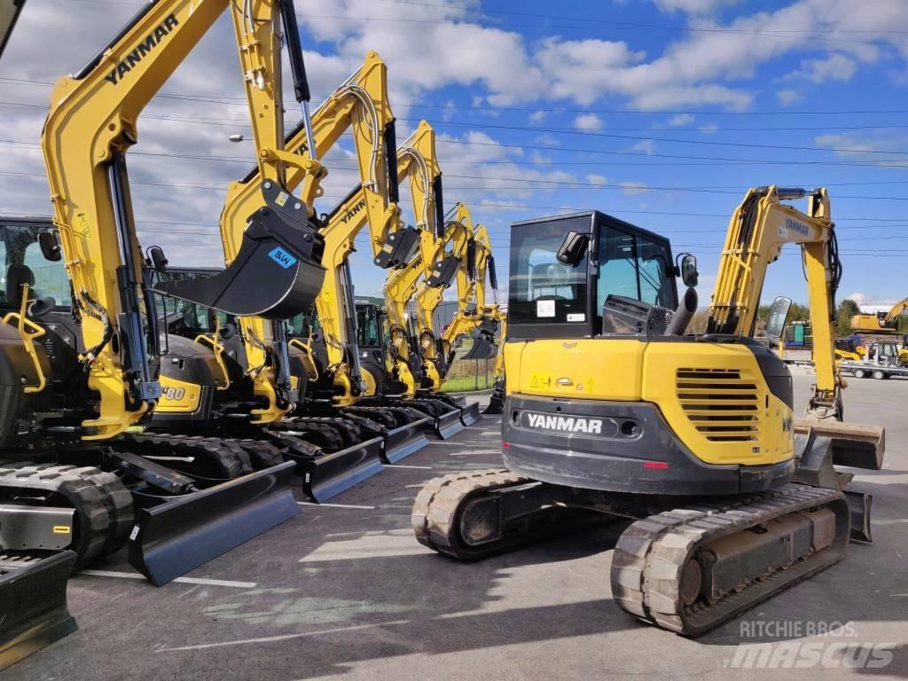 Yanmar Vio 80-1A Midi rýpadlá 7 t - 12 t