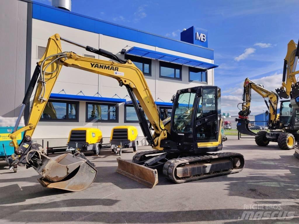 Yanmar Vio 80-1A Midi rýpadlá 7 t - 12 t
