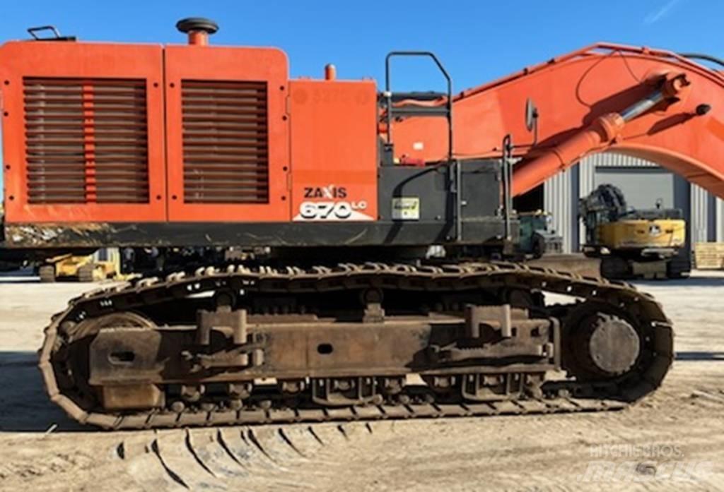 Hitachi ZX670LC-6 Pásové rýpadlá