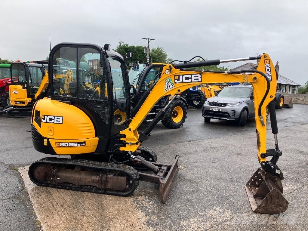 JCB 8026 CTS Mini rýpadlá < 7t