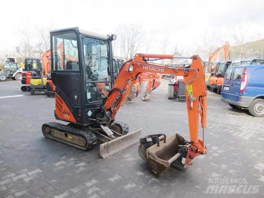 Hitachi ZX 17 U-2 Mini rýpadlá < 7t