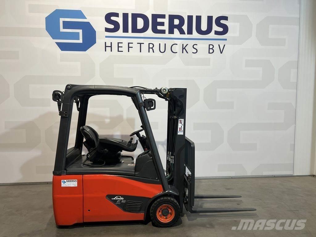 Linde E16-02 Akumulátorové vozíky